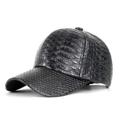 Leather cap