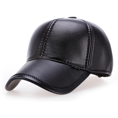 Leather cap